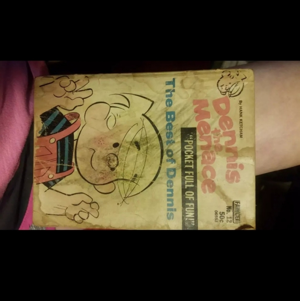 Old Dennis the Minnis comic book